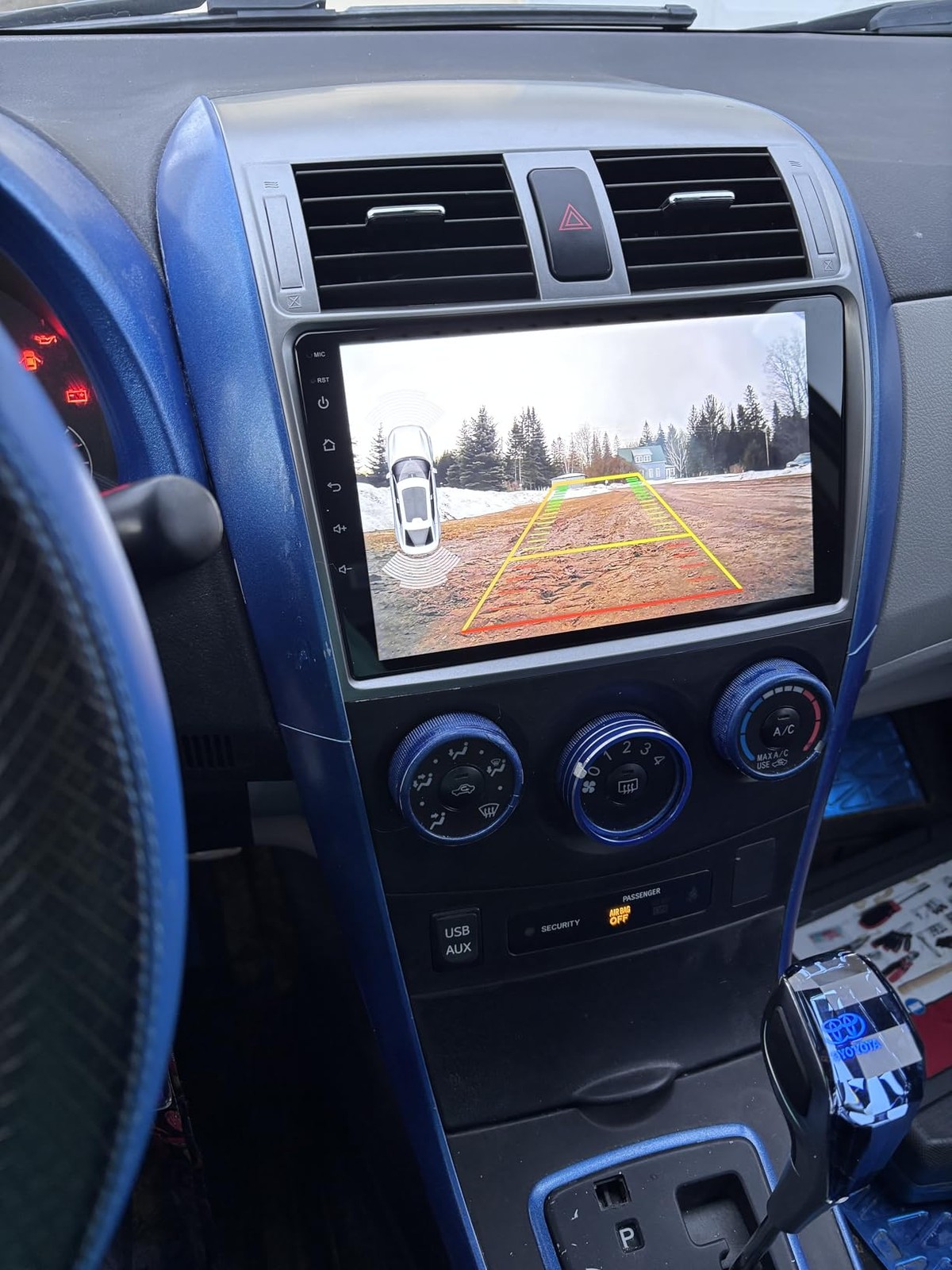 Car Radio Stereo Carplay For 2009-2013 Toyota Corolla GPS Android Auto