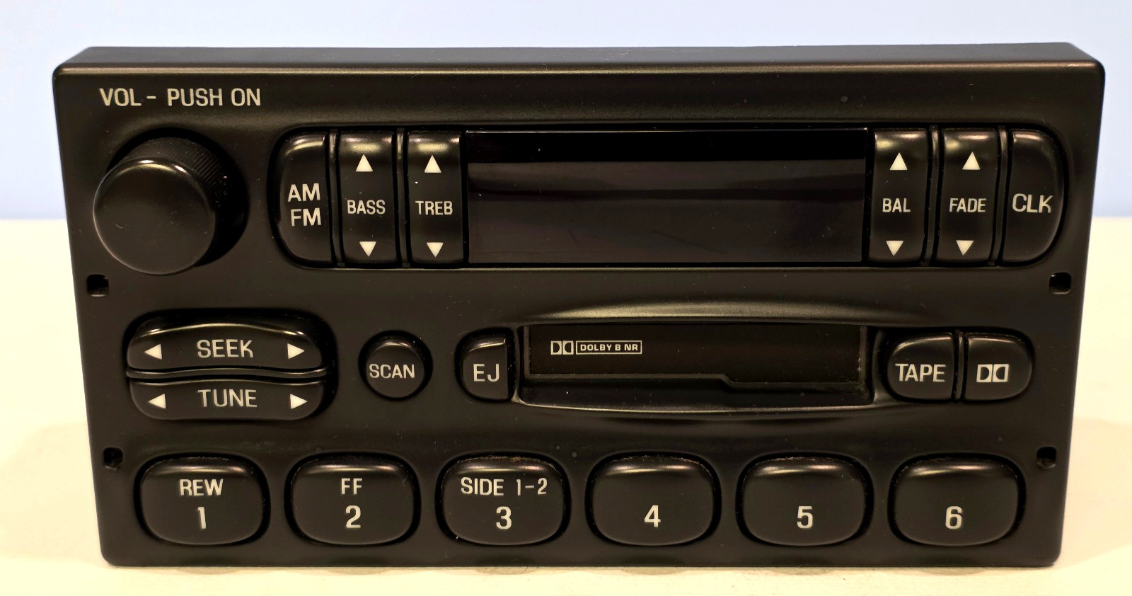 1997 only F-150 Ranger Cassette Radio BLUE lites STANDARD Sound