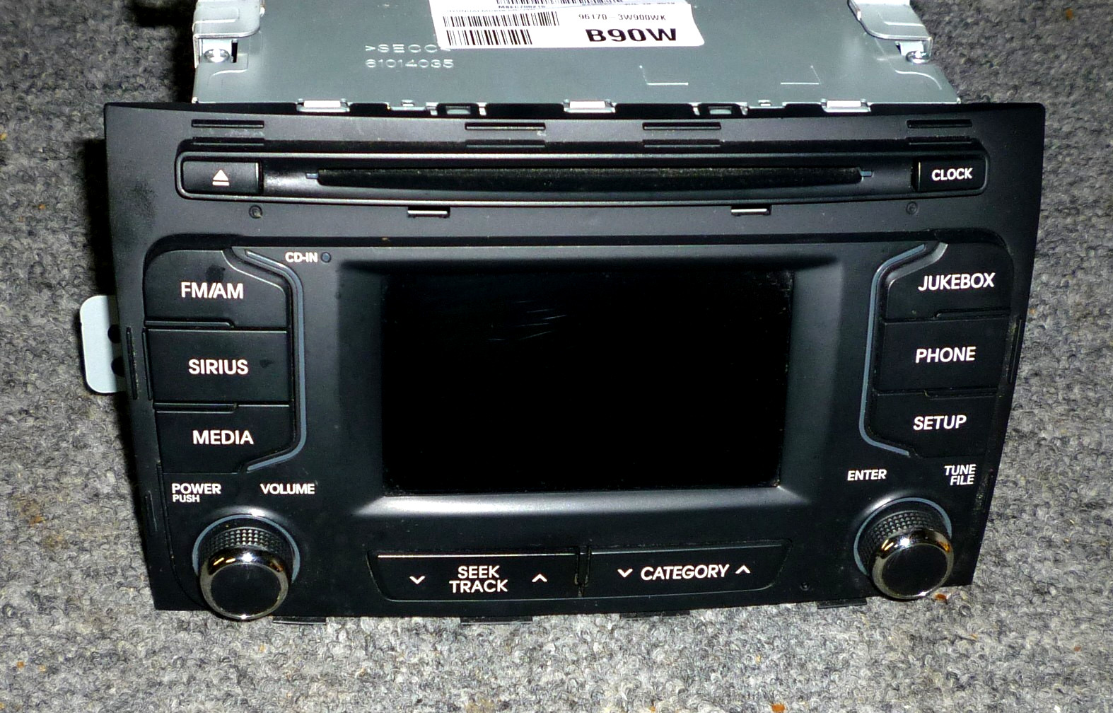 2010 – 2013 Kia Sportage 96170-3W900WK – OEM Touch Screen CD / Radio & FASCIA