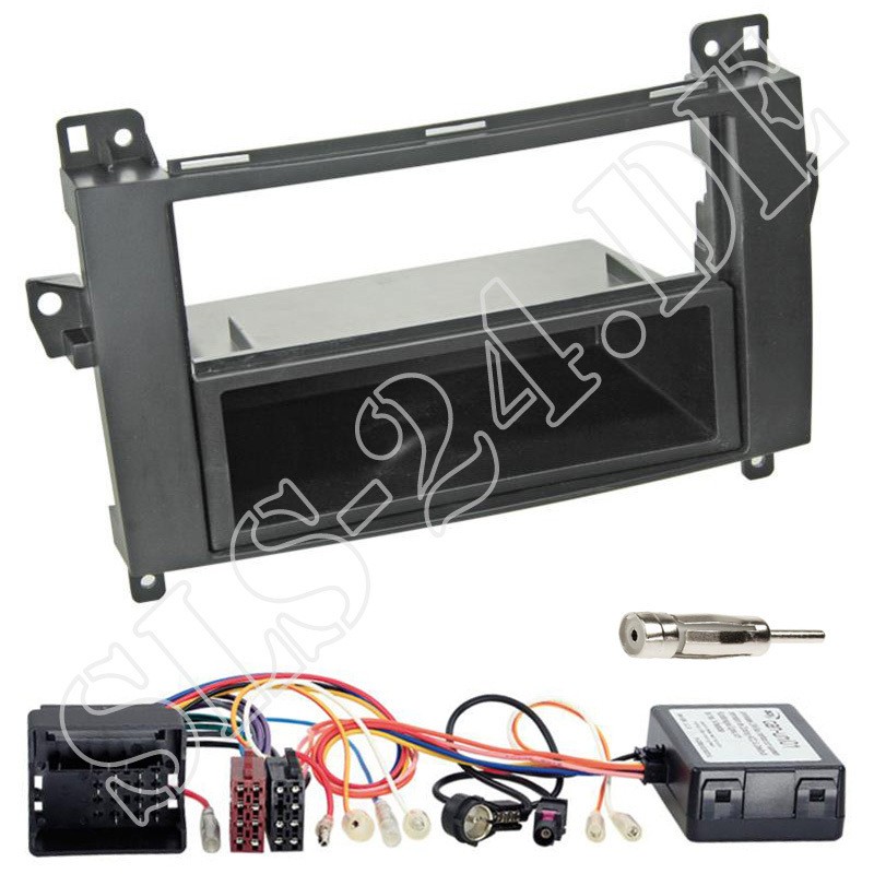 Ampire CPR60 radio DAB + USB with installation kit for Mercedes A-Class (W169) from 2004