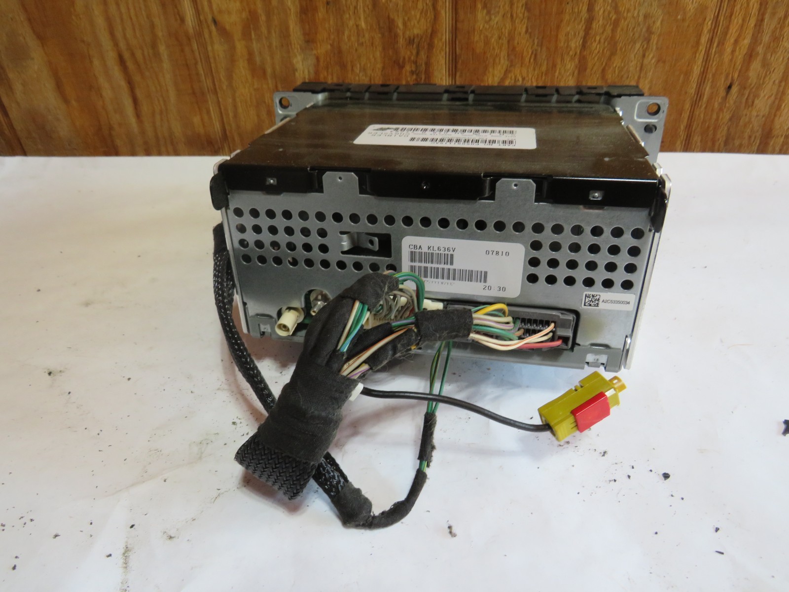 08 DODGE CHARGER AM FM CD PLAYER RADIO