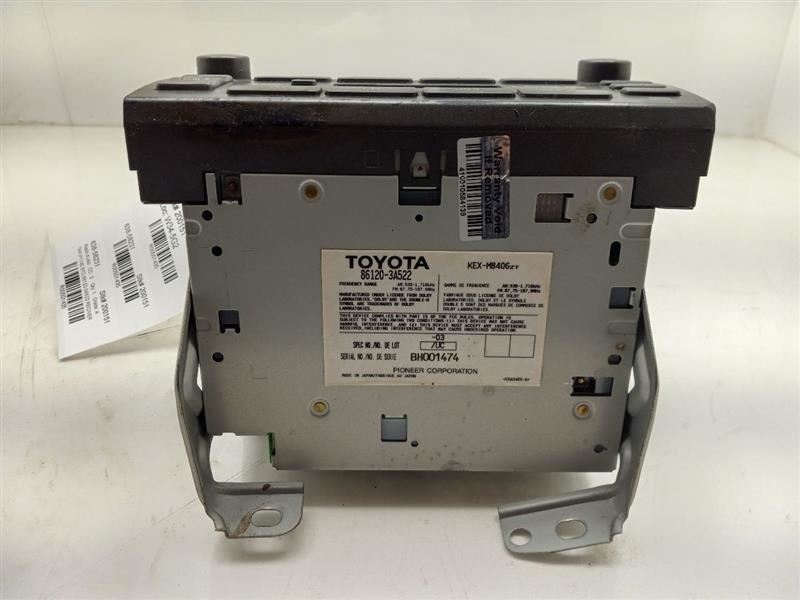 Audio Equipment Radio Receiver 2 Din Fits 03-05 LEXUS GS300