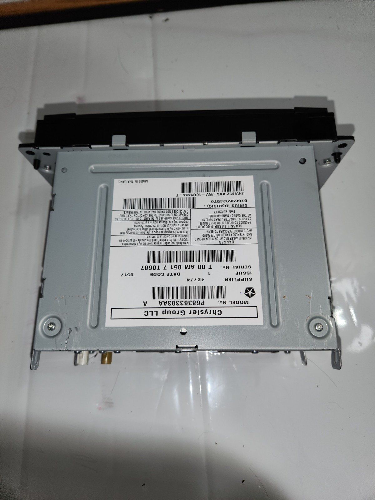 OEM Chrysler Dodge Jeep RAM Uconnect Radio Navigation SiriusXM P