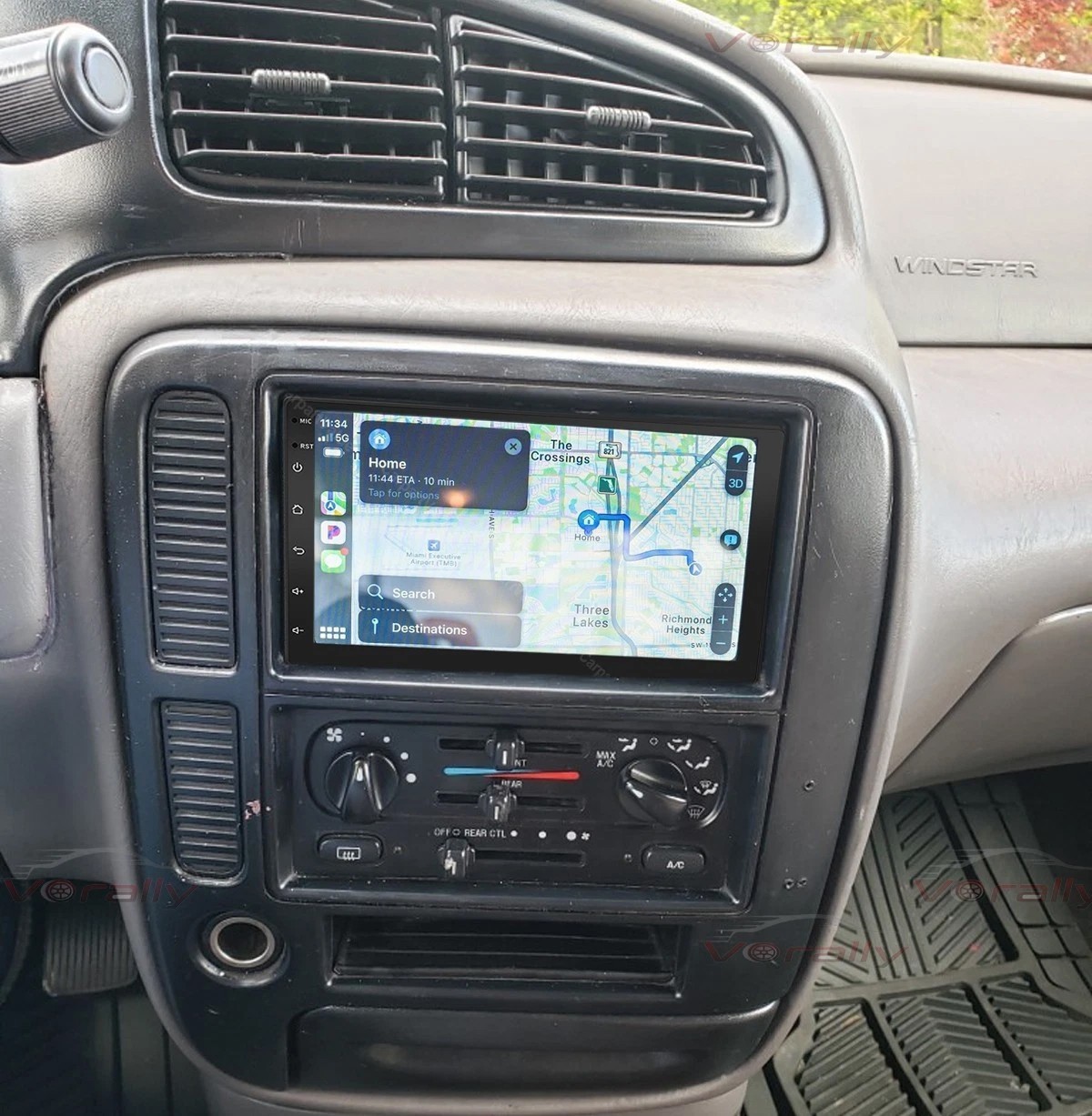 For 1999-2003 Ford Windstar Carplay Android 15 Car Stereo Radio Player GPS Navi