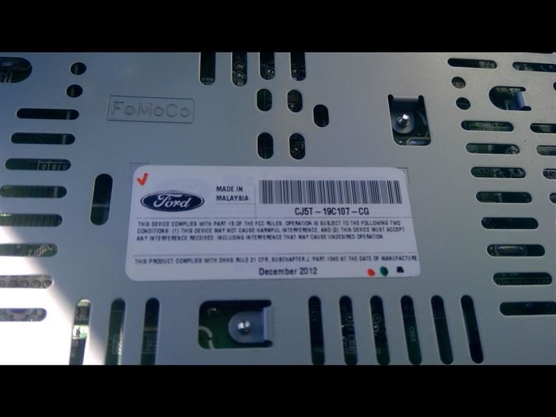 Audio Equipment Radio Receiver AM-FM-CD-MP3 Fits 13-15 ESCAPE 902199