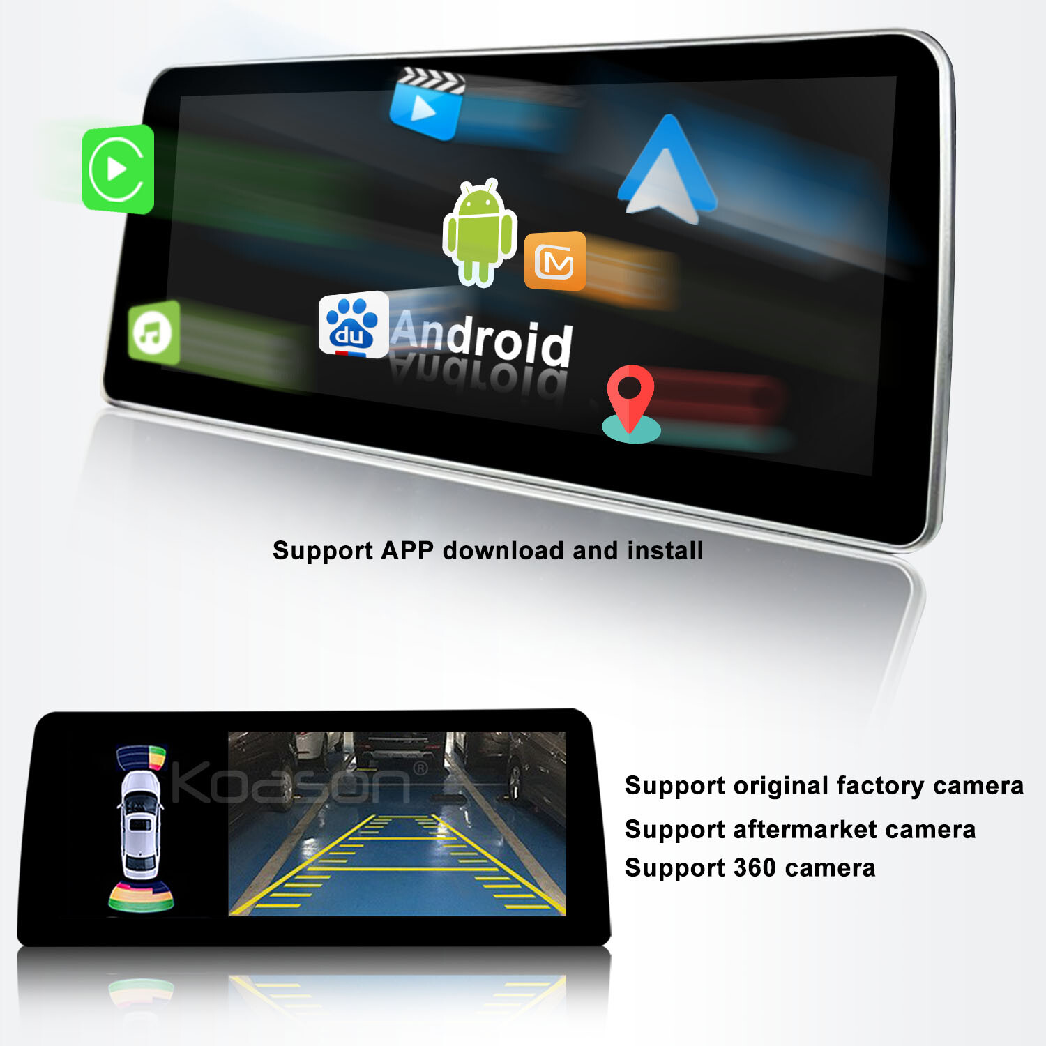 12.3in BMW X1 F48 8+256GB Android13 Screen Radio Head Unit Carplay Upgrade NBT