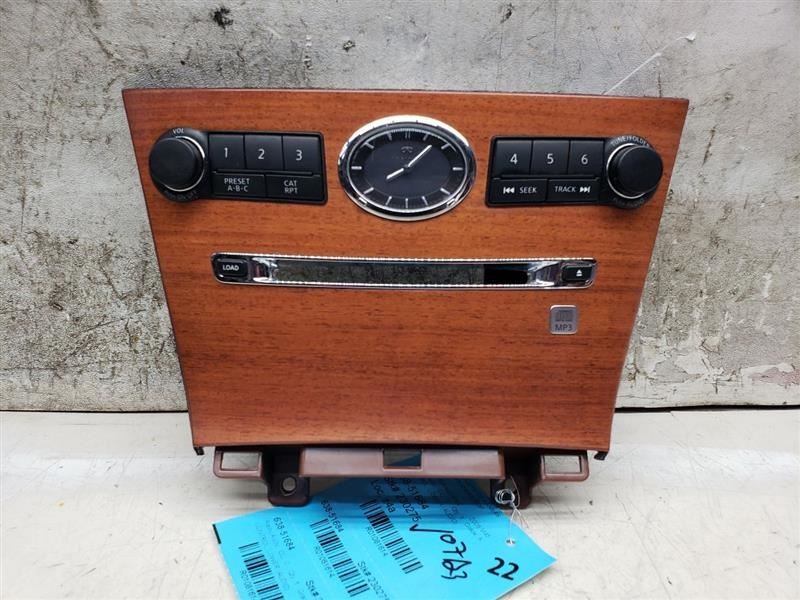 Audio Equipment Radio Control Lower Audio Fits 06-07 INFINITI M35 1081614