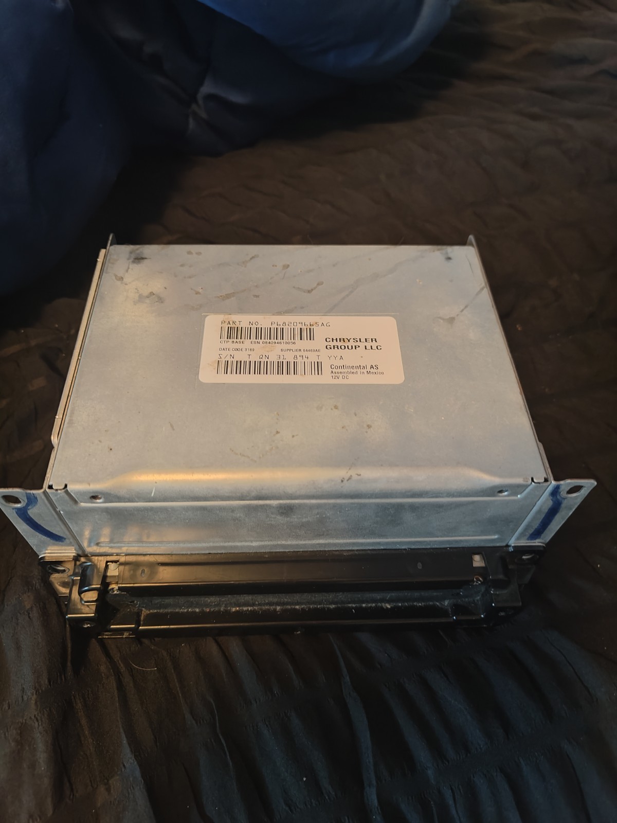 2018–2020 Dodge Journey Uconnect 4.3 Radio Receiver/Head Unit OEM (VERIFY PART)
