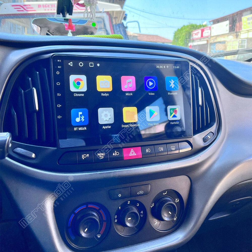 4+64G Car Stereo Radio For 2015-2021 Dodge RAM Promaster city Android 14 Carplay