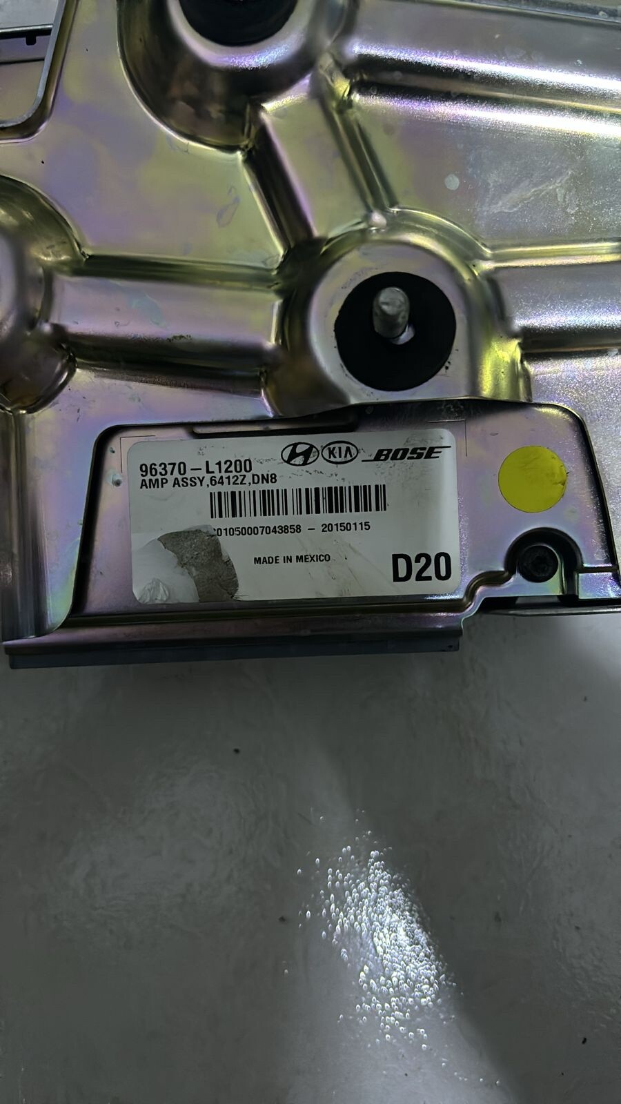 Hyundai Sonata 2022 2023 OEM Radio navigation touch screen amplifier BOSE