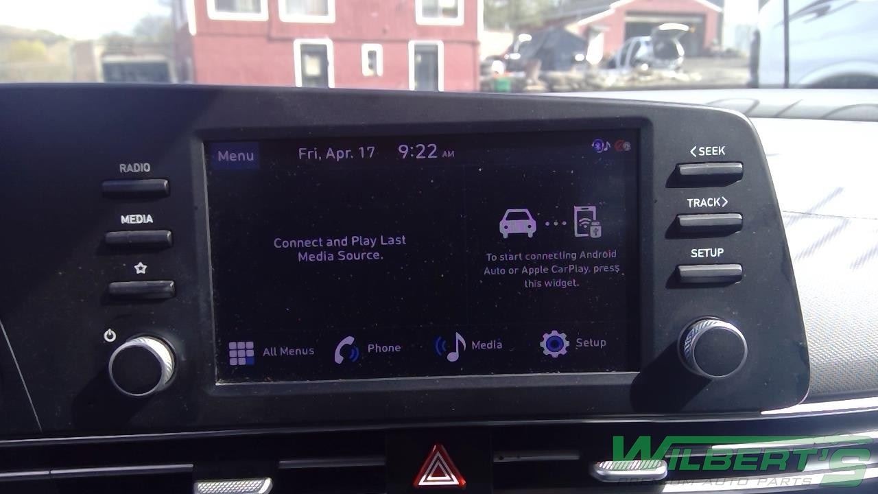 Audio Equipment Radio Display And Receiver US Market Fits 21-23 ELANTRA 12849210