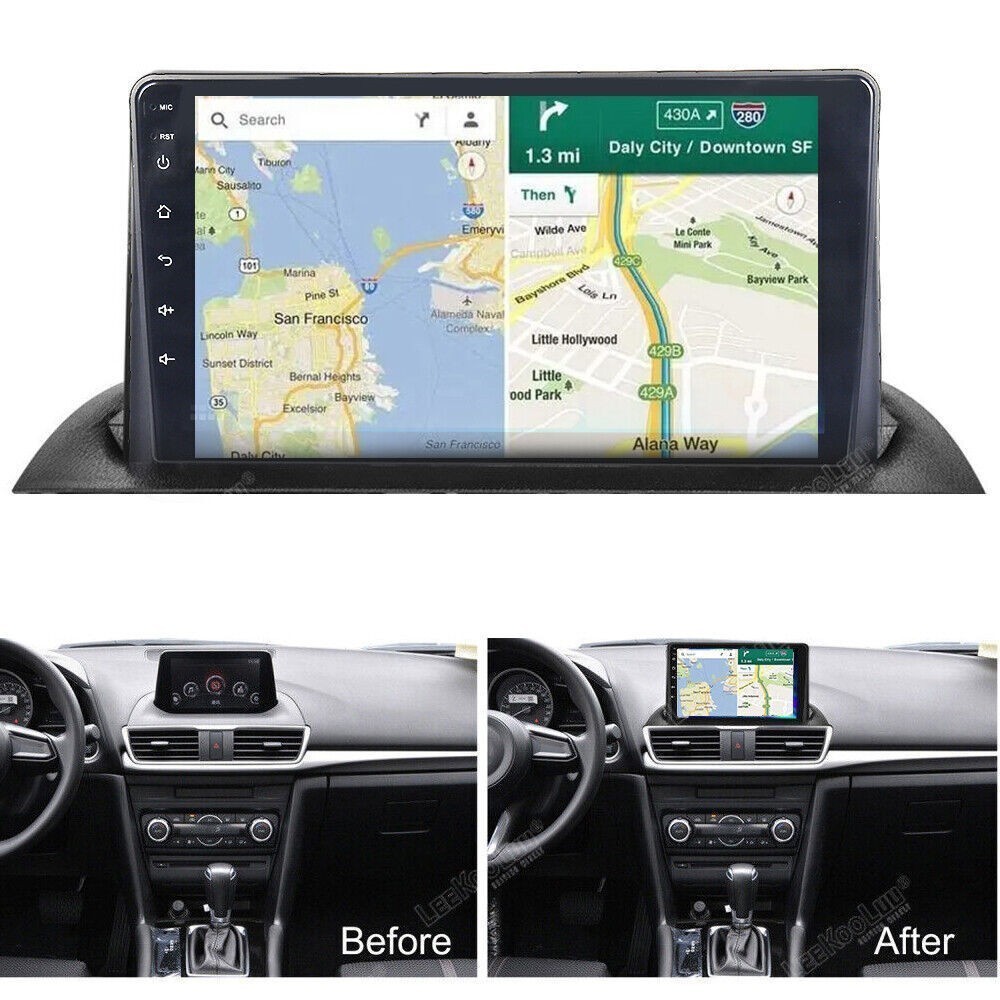 Car Radio Stereo Carplay For Mazda Mazda 3 4+64G 9in Carplay 4+64G