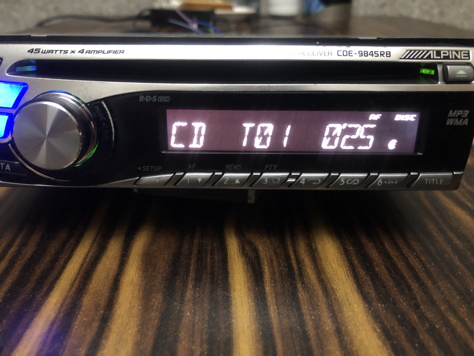 Alpine CDE-9845RB Original Car Radio Audio Stereo CD Player MP3 Radio