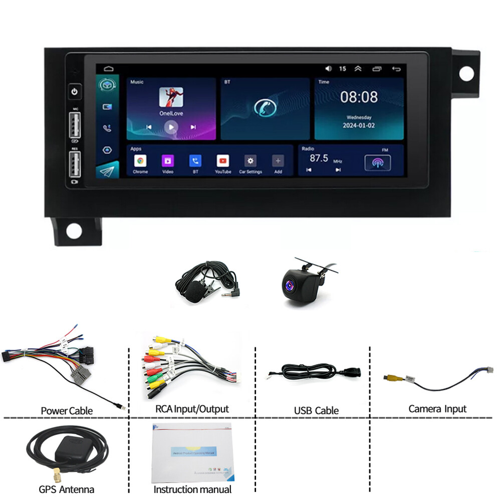 6.86in Car Stereo Radio For 1997-2002 Jeep Wrangler Android13 Carplay WIFI GPS