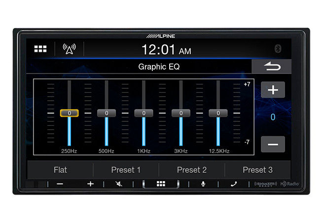 Alpine iLX-407 | 7″ Double DIN Digital Multimedia Receiver + SiriusXM SXV300v1