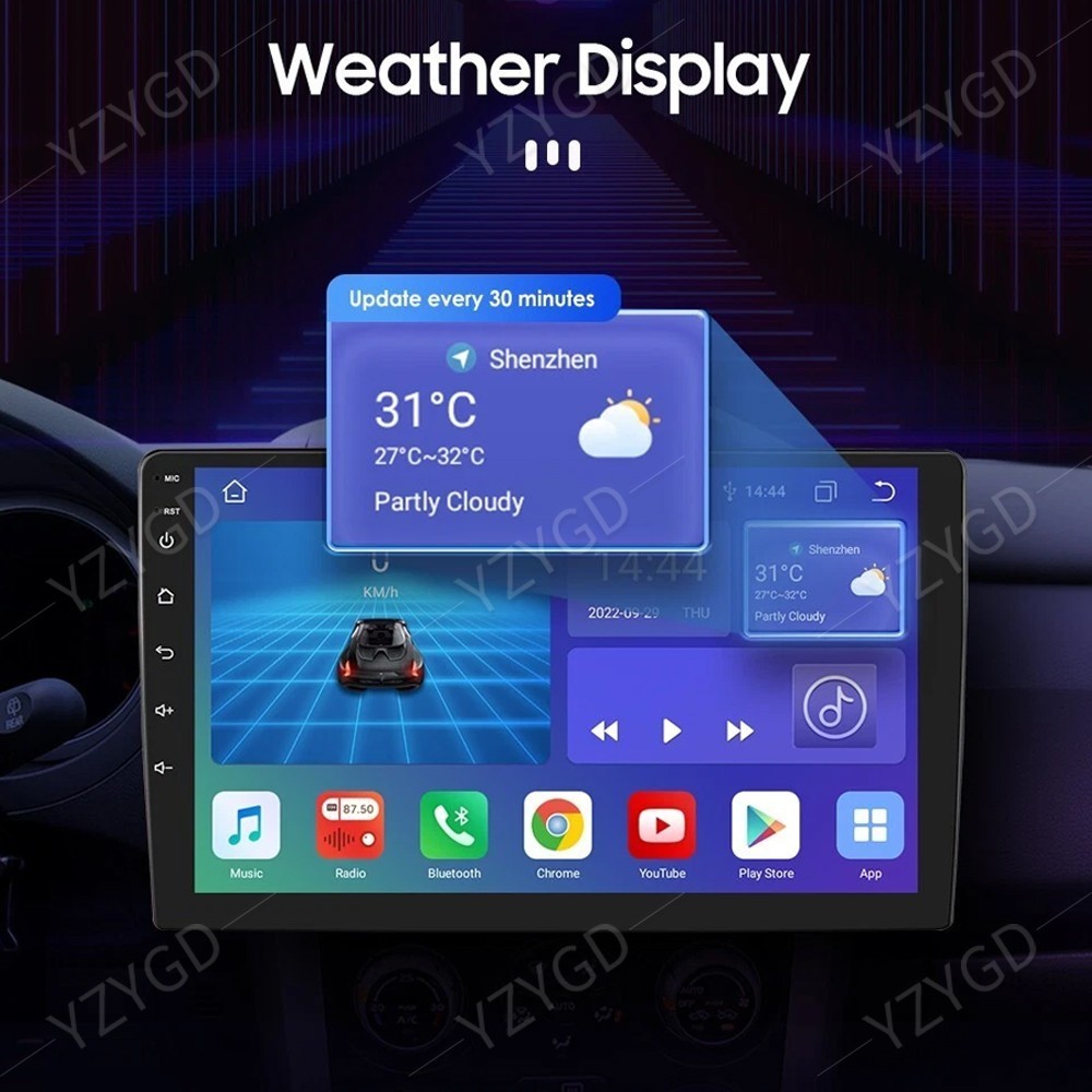 For Dodge Ram 1500 2500 3500 Car Radio Player Screen 2013-2018 Android CarPlay