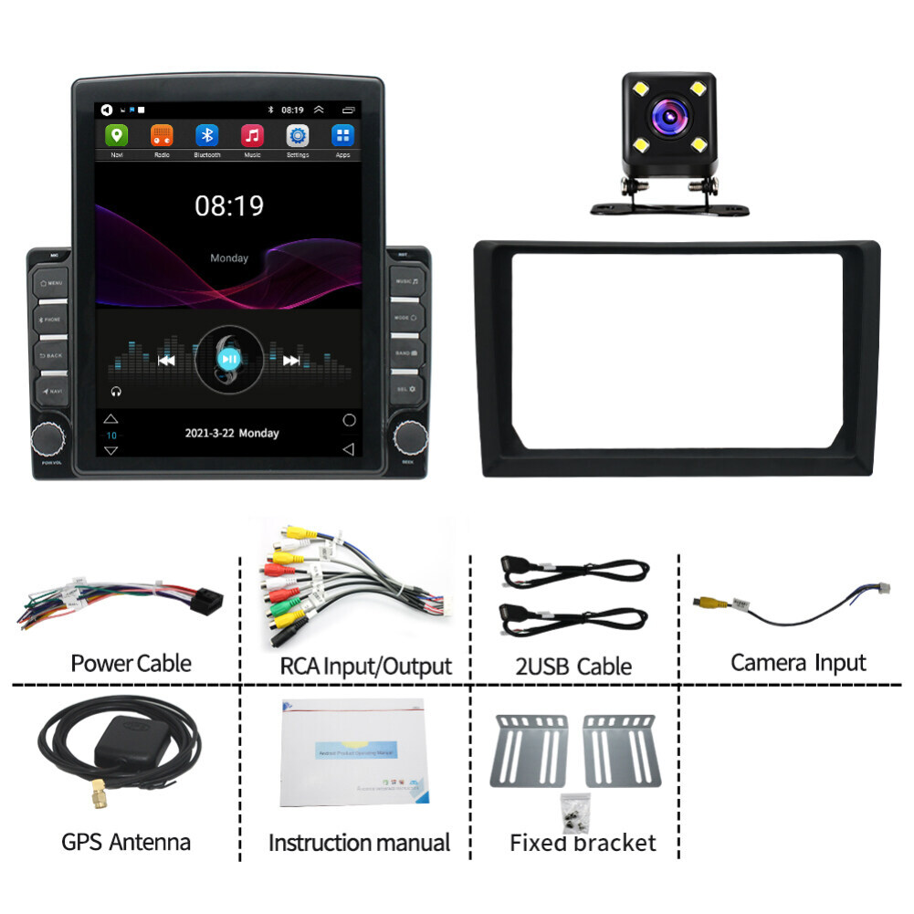 9.7” For 2015-2019 Chrysler 200 200C 200S Android 13 Car Stereo Radio GPS Player