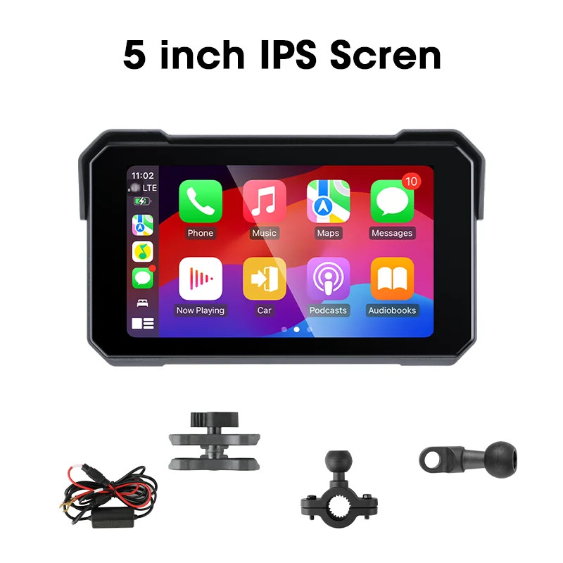 5/6.86/7/8.1 inch Digital Motorcycle Dashboard Motorcycles Carplay GPS