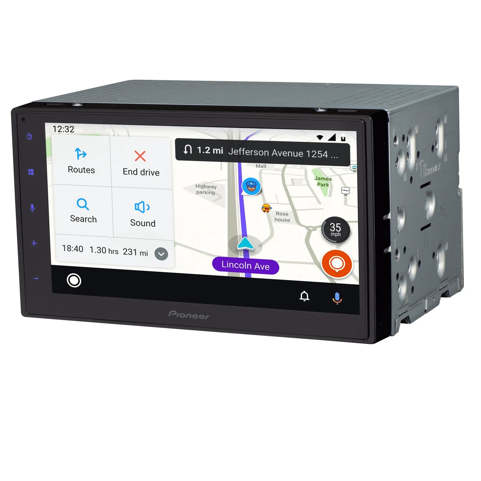 Pioneer DMH-160BT-II Car Stereo Head Unit Double Din 6.8″ Touchscreen™