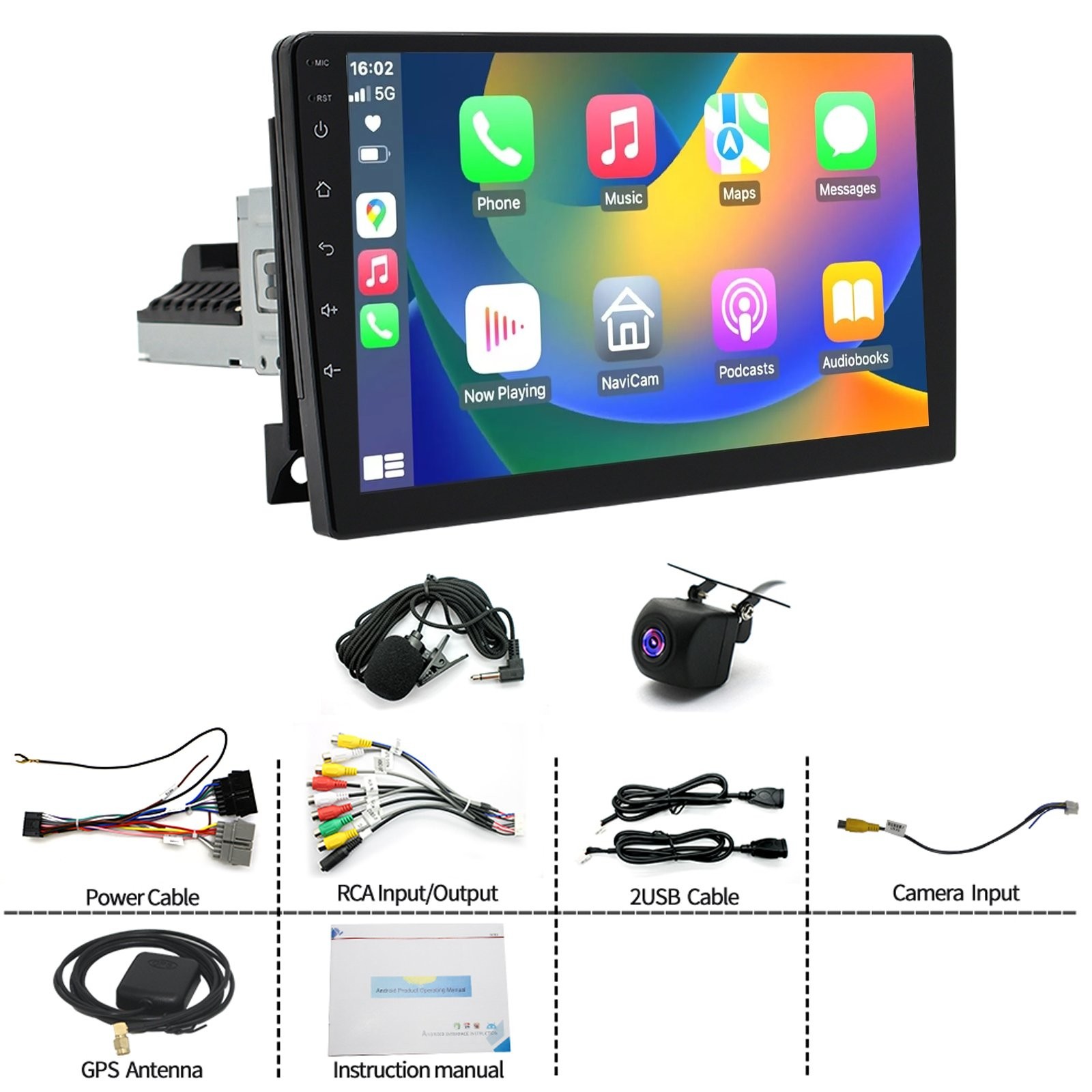 For 1987-2000 Dodge Dakota 9″ Android 13 Carplay Car Stereo Radio Navi GPS WIFI