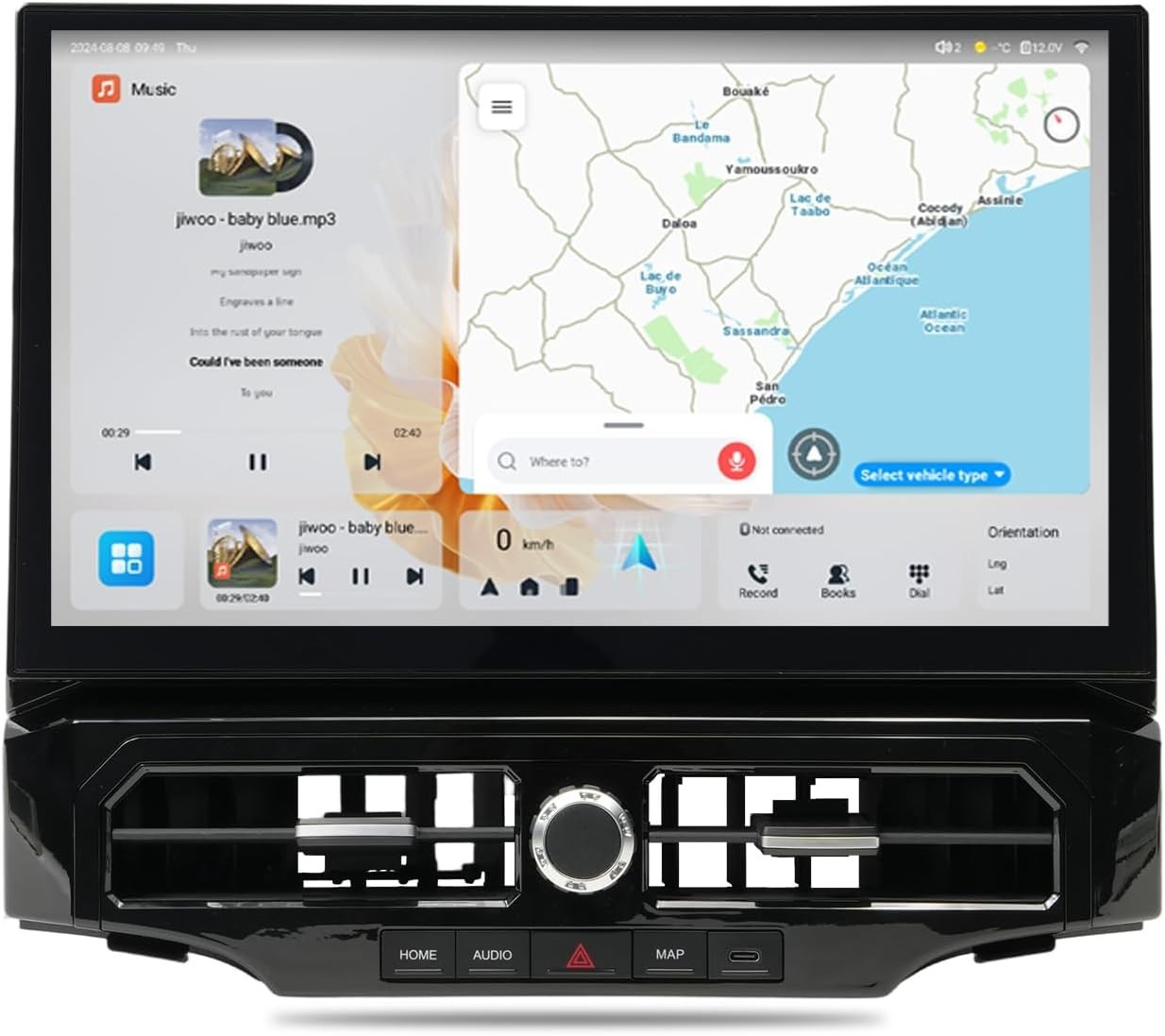 14.6″ Android 13 Car Stereo for Toyota 4Runner 2010-2023 QLED 4G LTE GPS 8+256GB