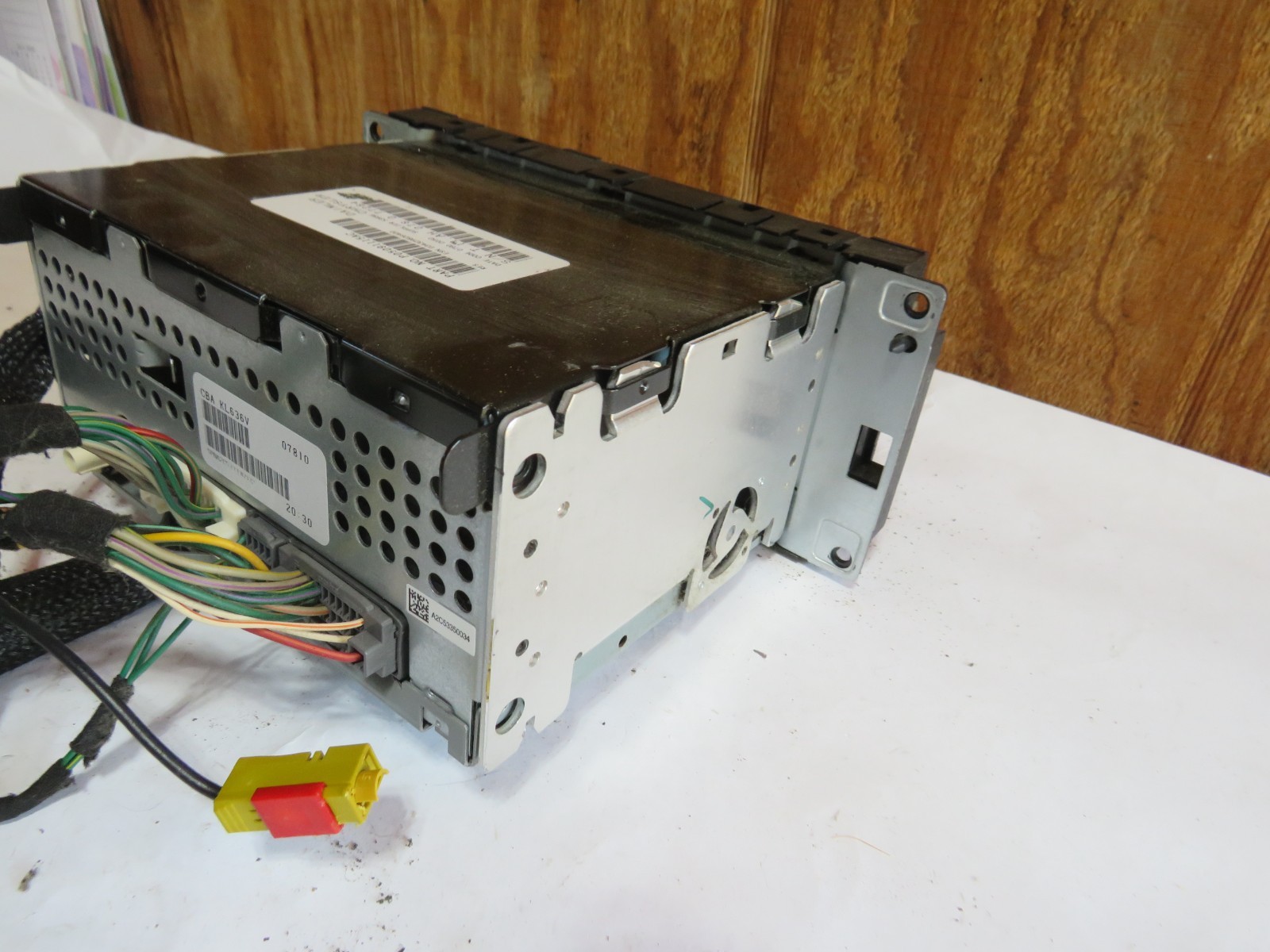 08 DODGE CHARGER AM FM CD PLAYER RADIO