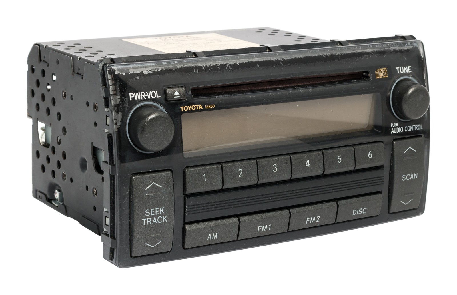 2005-06 Toyota Camry AM FM OEM Radio Single CD Player 86120-AA160 Face 16860