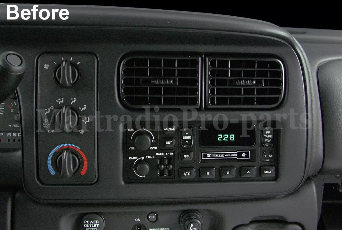 6.86″ Pantalla Para Dodge Dakota 1987-2000 Apple Carplay Radio de coche estéreo