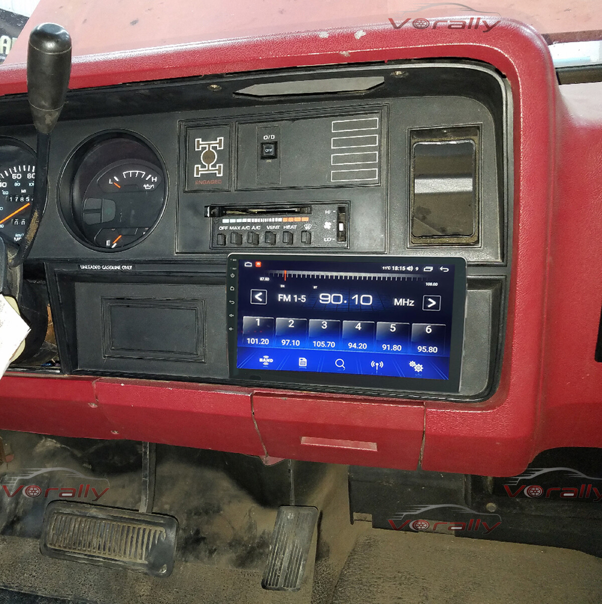 For Dodge Ram charger 1981-1993 9″ Android 14.0 Apple Carplay Stereo Radio GPS