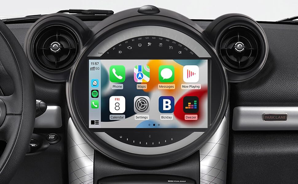 Android 13 Carplay Car Radio Stereo GPS For 2007-2014 BMW Mini Cooper R56 R60