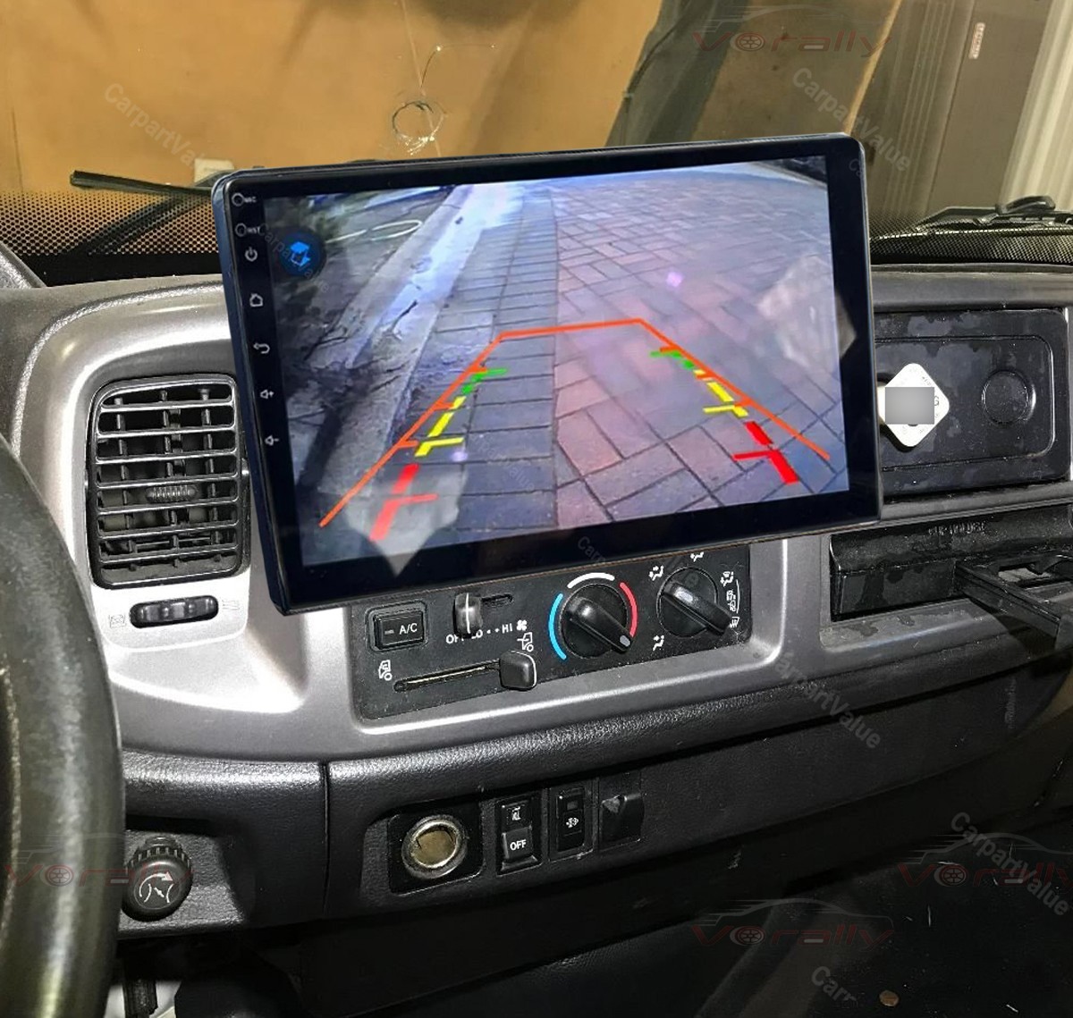 for 05-20 Hino 165 268 308 338 Radio Apple CarPlay Android Auto; Android 15 Navi
