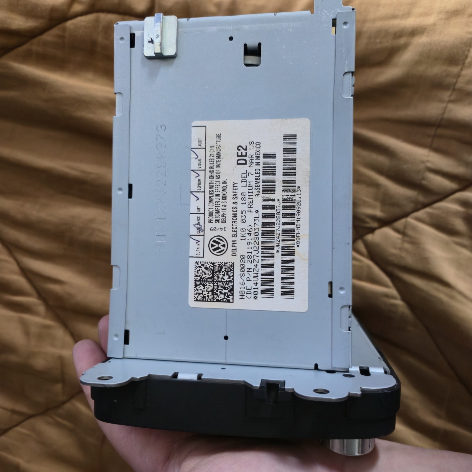 2009 Volkswagen Jetta Stereo Head Unit