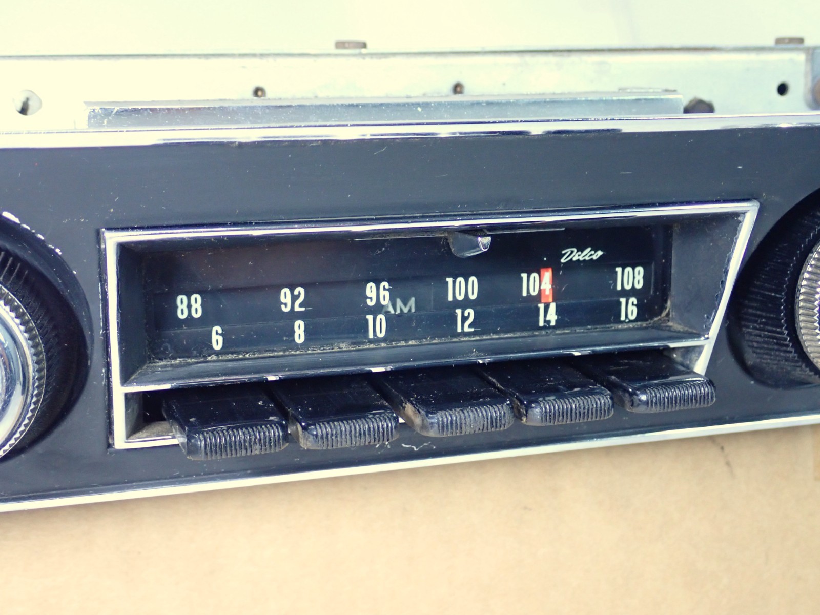 1967 1968 Camaro & Firebird AM FM Radio Delco 986824 Factory Option Works VIDEO