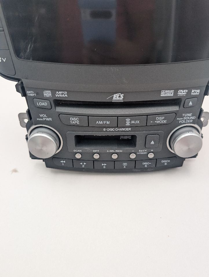 Audio Equipment Radio Am-fm-cassette-cd And DVD6 Fits 07-08 TL 370739