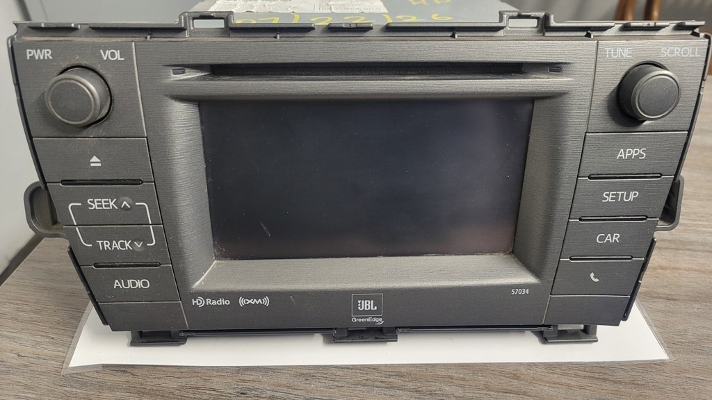 2012-2015 Toyota Prius JBL Navigation Touchscreen Radio GPS OEM 86140-47180