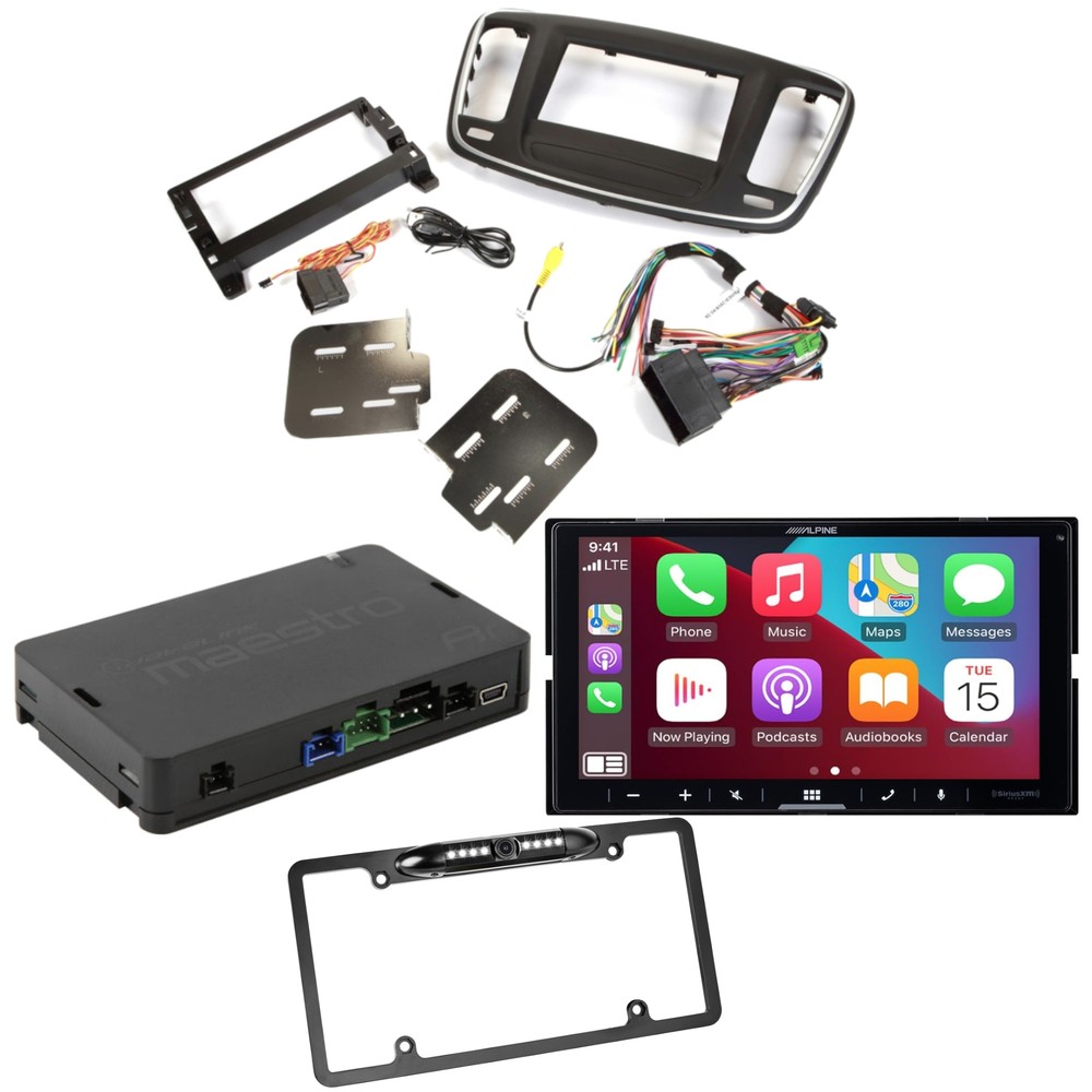 Alpine iLX-W670-M Factory Radio Upgrade Kit for 2015-2017 Chrysler 200