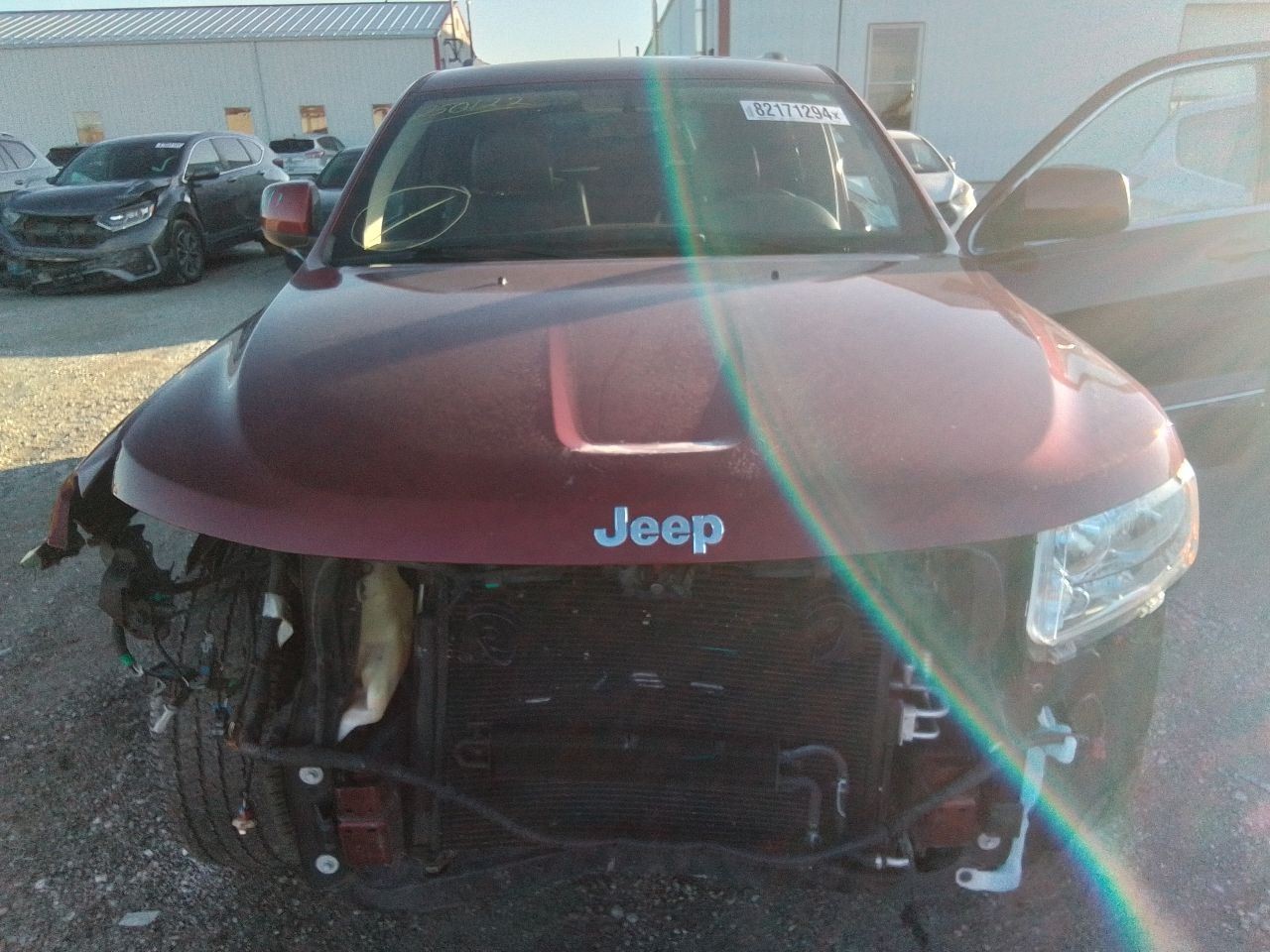 2012 Jeep Grand Cherokee Radio Receiver Face Plate ID RHB