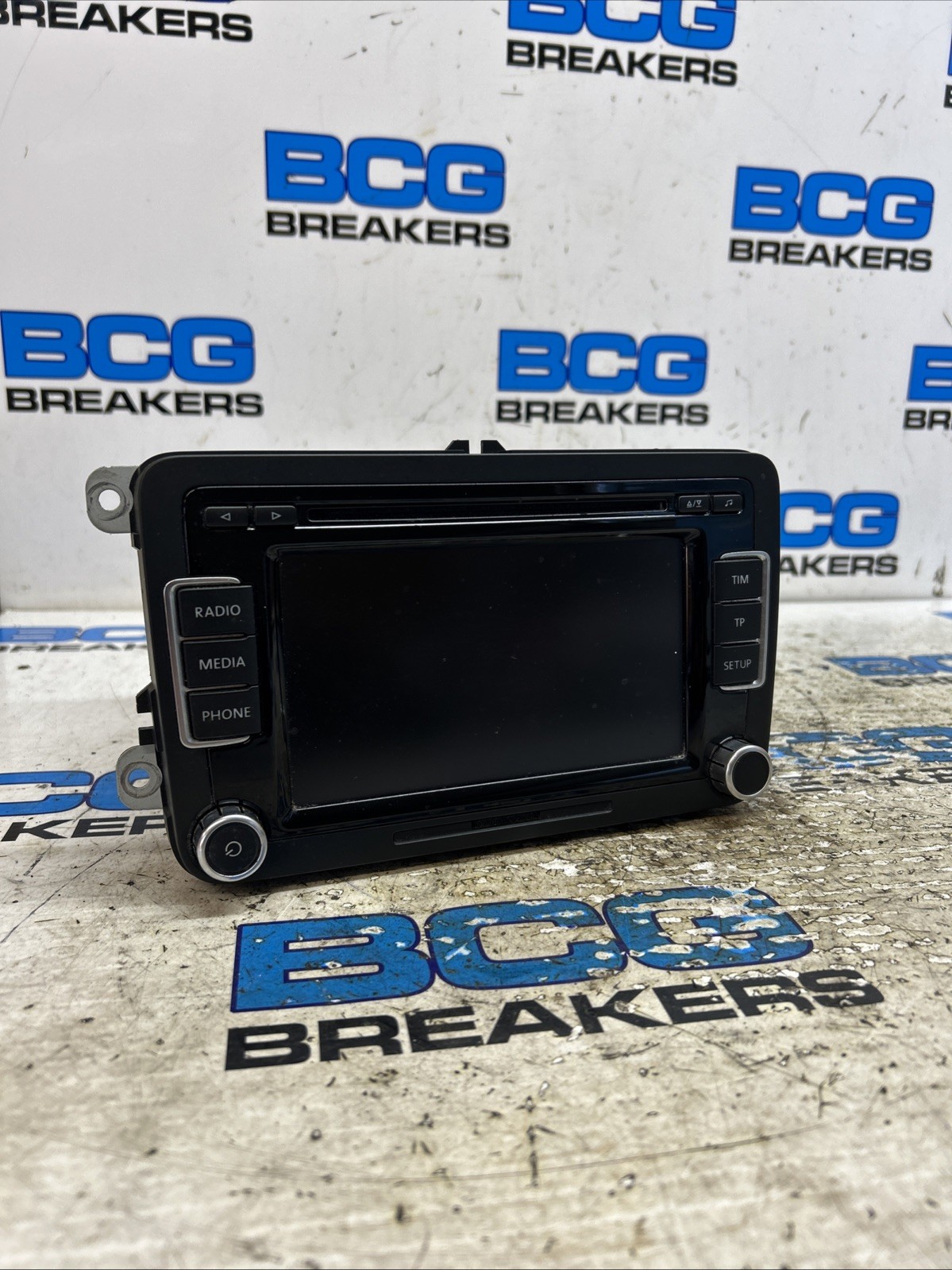 2011 Volkswagen Golf CD Radio Stereo Head Unit 3c8035195g