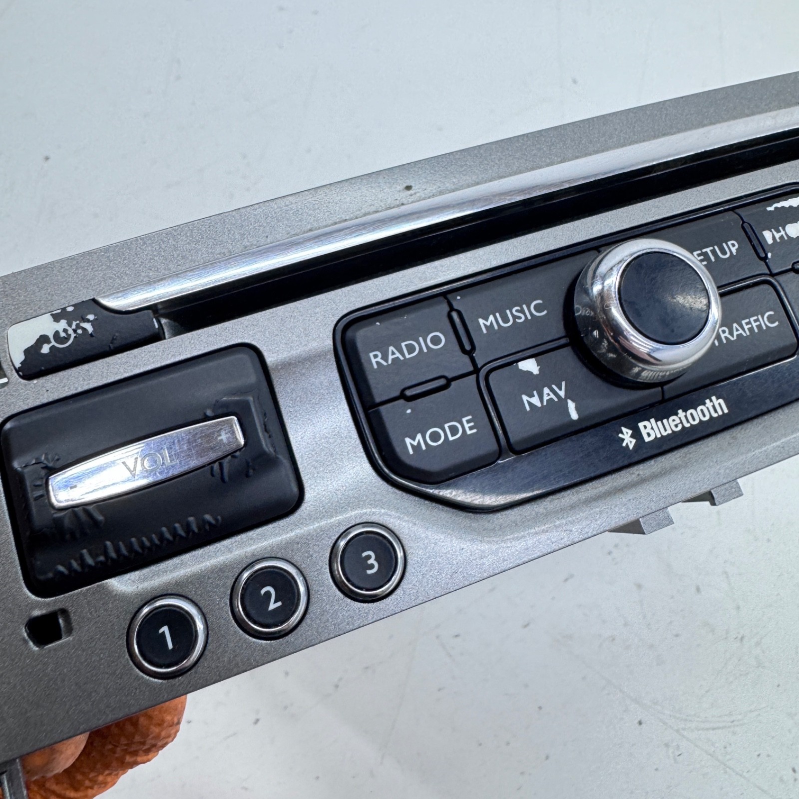 PEUGEOT 308 MK1 STEREO HEAD UNIT 98034631XH RADIO CD PLAYER AUDIO SYSTEM 11-13