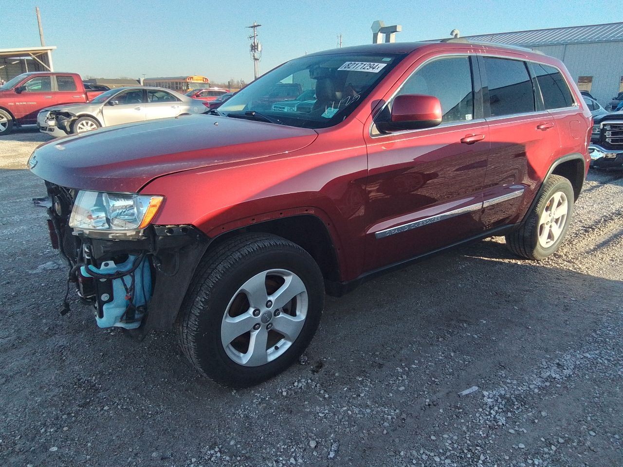 2012 Jeep Grand Cherokee Radio Receiver Face Plate ID RHB