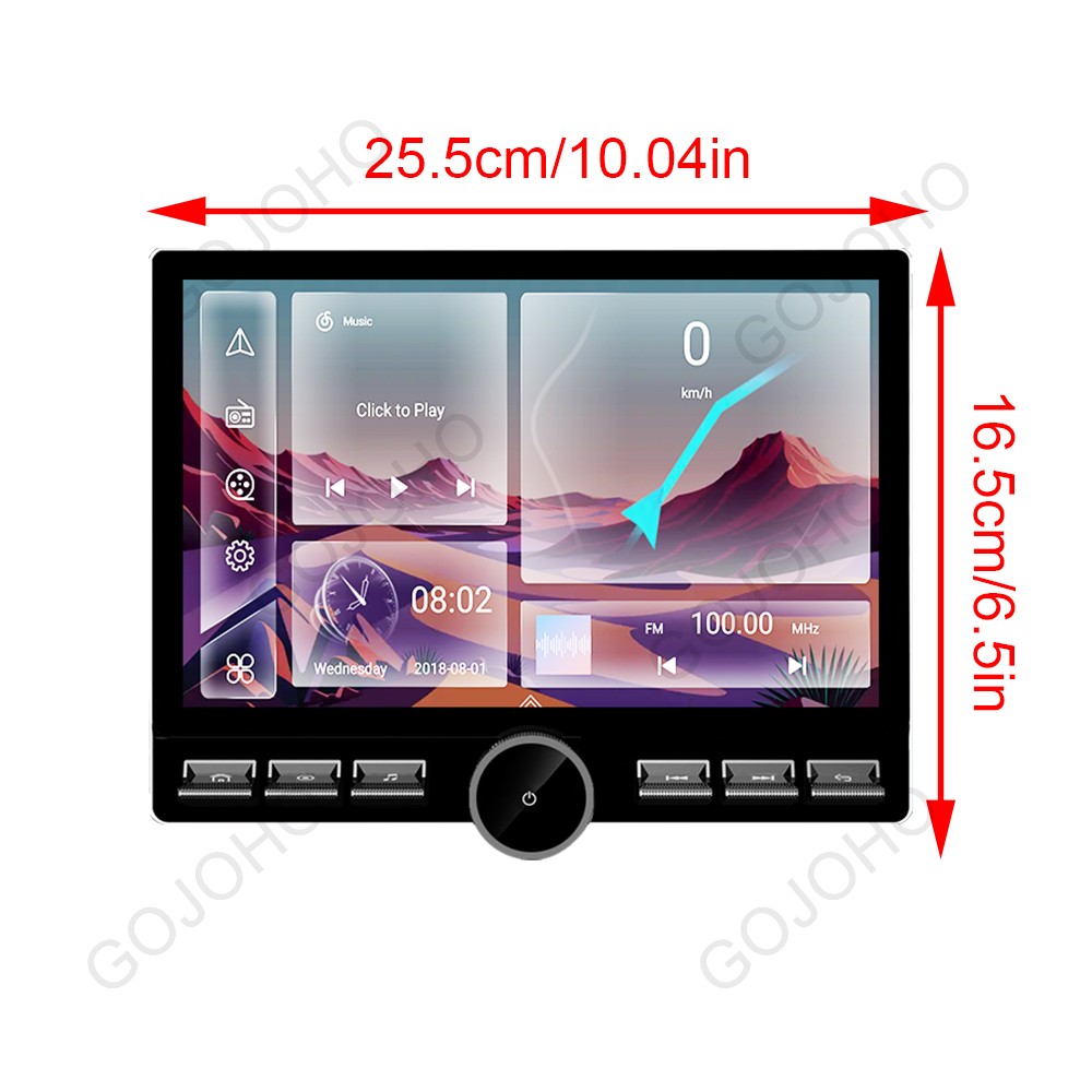 4+64GB Apple Carplay Android 15 For Honda Civic 2012 Car Stereo Radio Wifi GPS