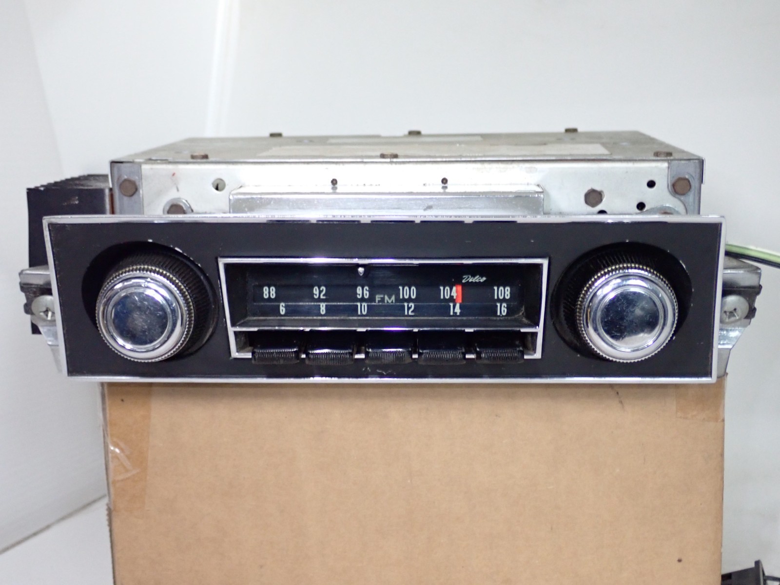 1967 1968 Camaro & Firebird AM FM Radio Delco 986824 Factory Option Works VIDEO