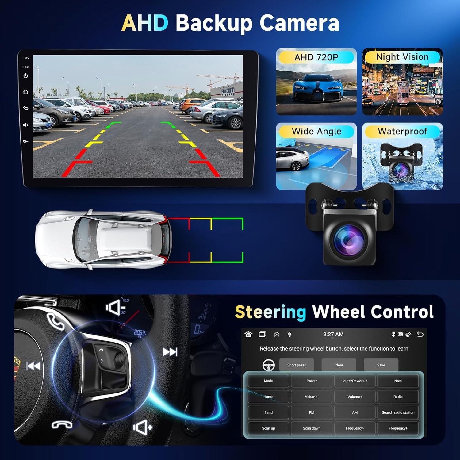 8G+256GB Car Stereo Android14 CarPlay For Honda CR-V CRV 2017-21 GPS Navi 8-CORE