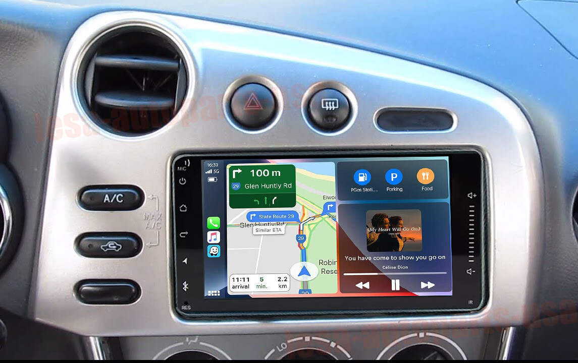For 2003-2008 Pontiac Vibe Car Radio Carplay MP5 Player AM/FM/RDS SWC GPS +CAM