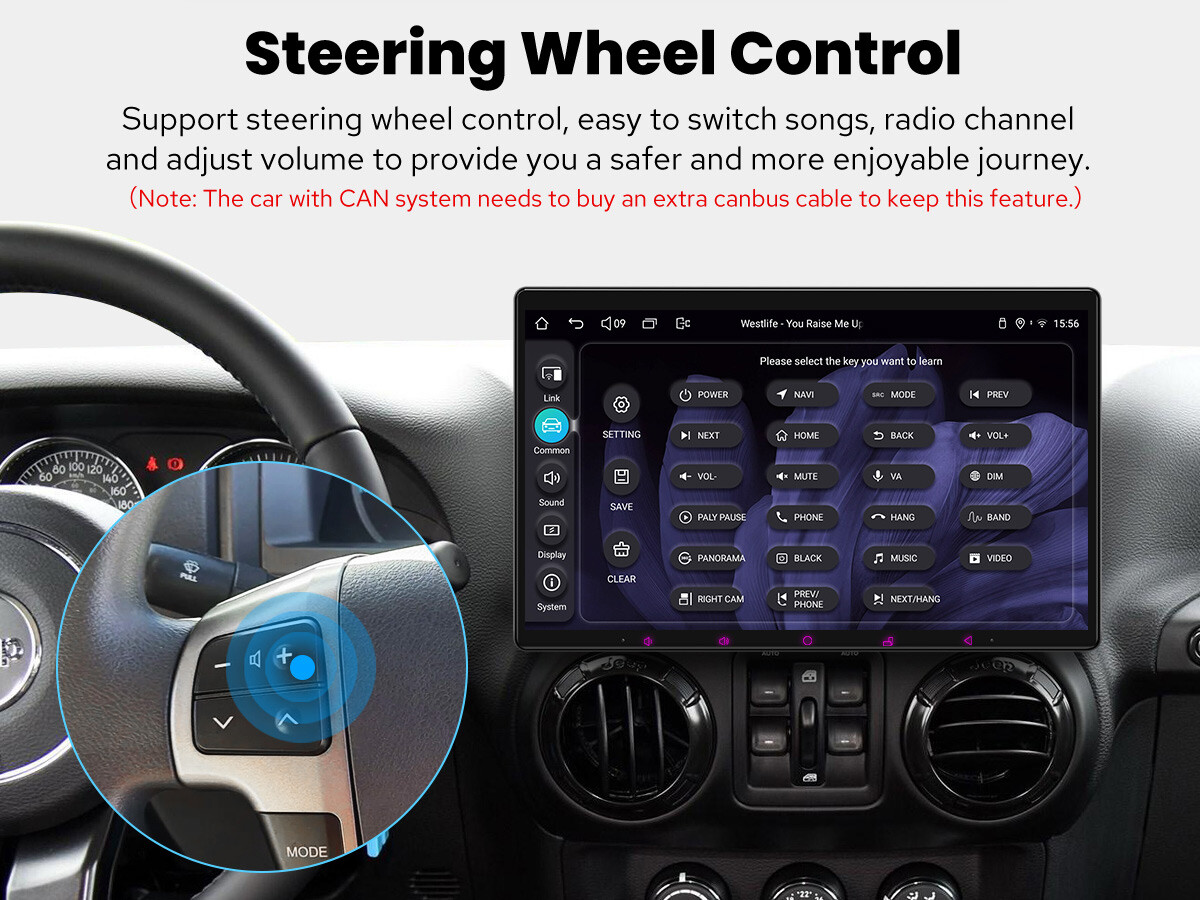 JOYING New Arrival 15.1 Inch Double DIN Android 12 Headunit Carplay Android Auto