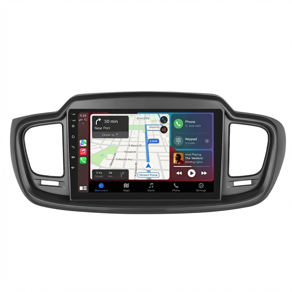 4+64GB For Kia Sorento 2015-2020 Android 15 Carplay Stereo Radio GPS Screen +Cam