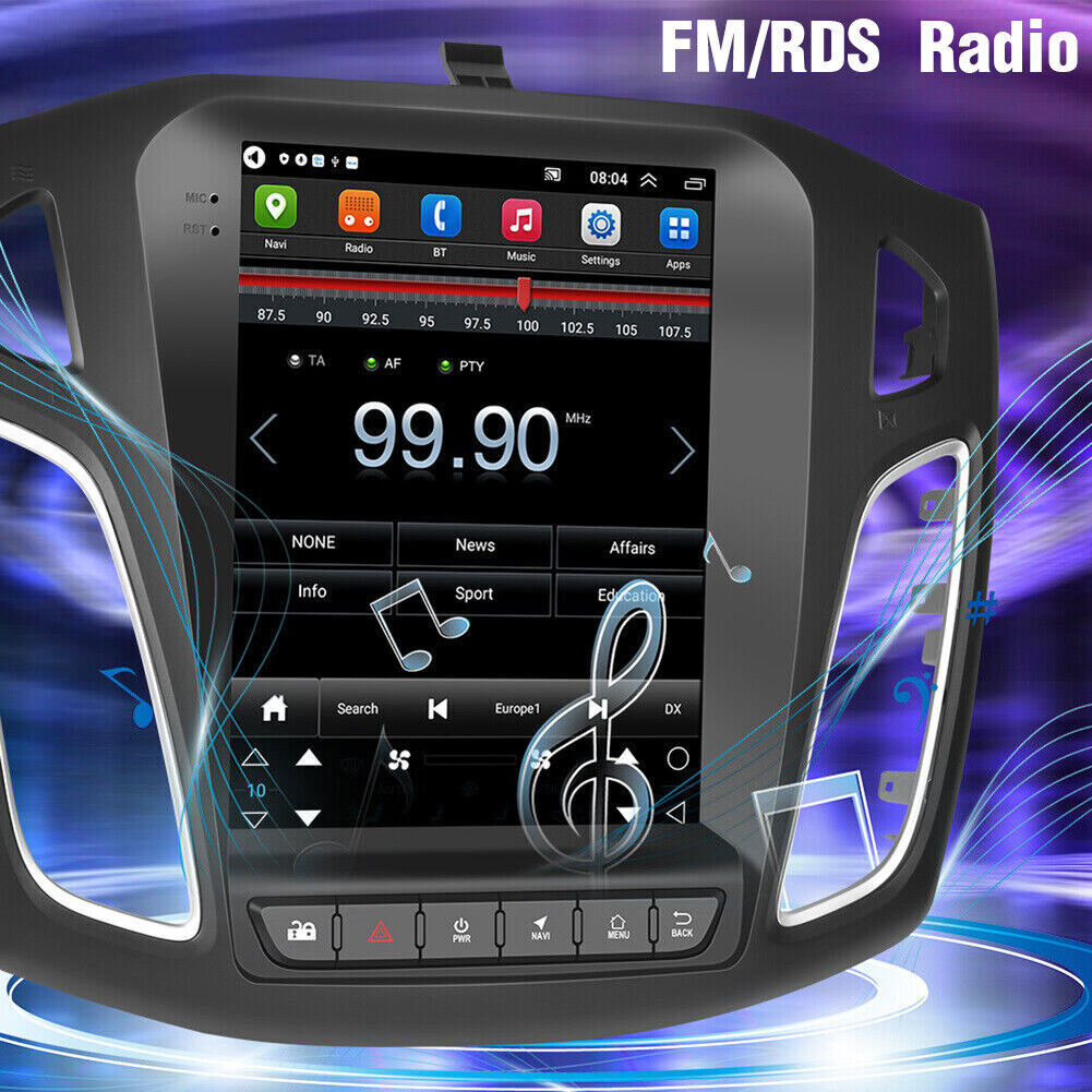 9.7″ For Ford Focus 2012-2018 Android 13 Apple Carplay Car Stereo Radio GPS Navi