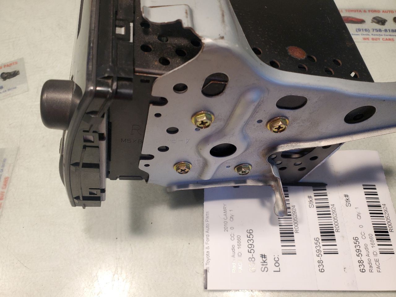 Audio Equipment Radio Receiver Am-fm-cd Fits 10-11 CAMRY 52924