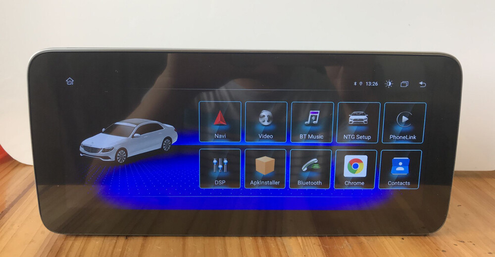 12.3″ Stereo CarPlay for Mercedes-Benz W205 C300 GLC 2015-2018 +BT GPS Navigator