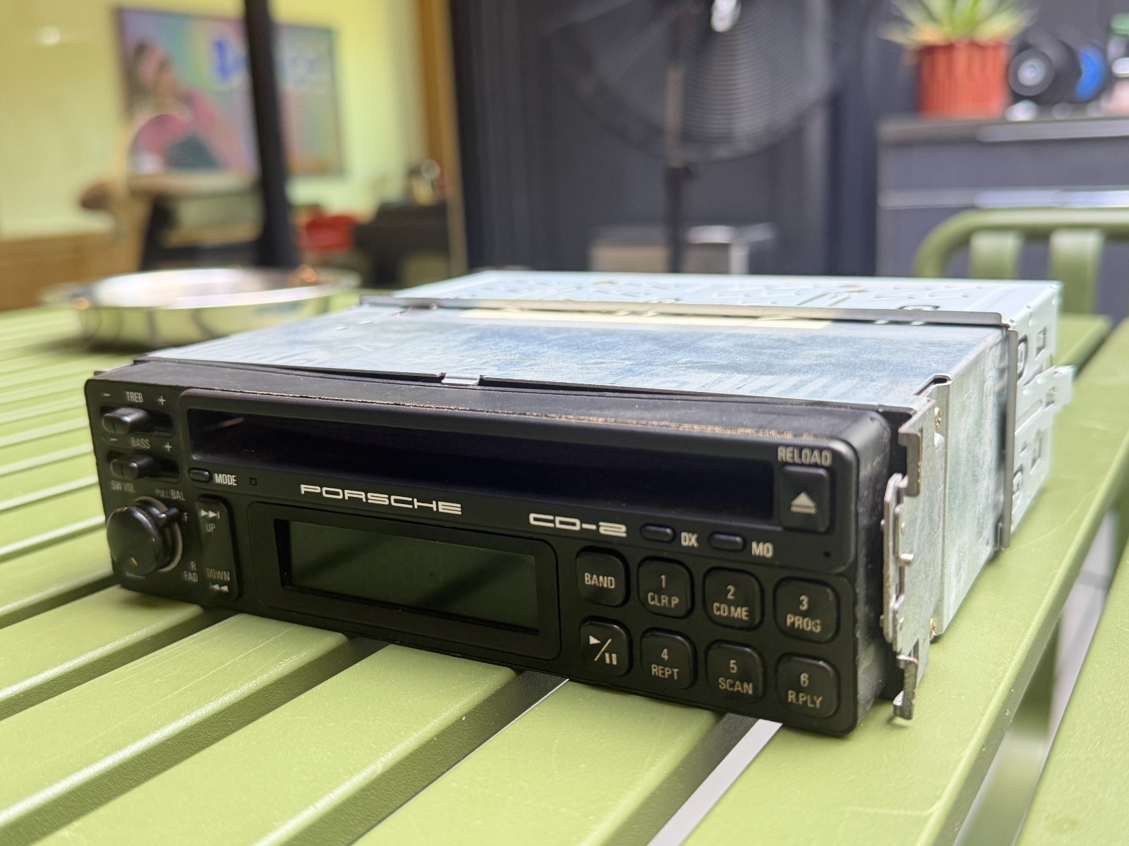 OEM Porsche CD-2 CD Player Radio 964 993 928 968 944 w/ Code Cards Tested